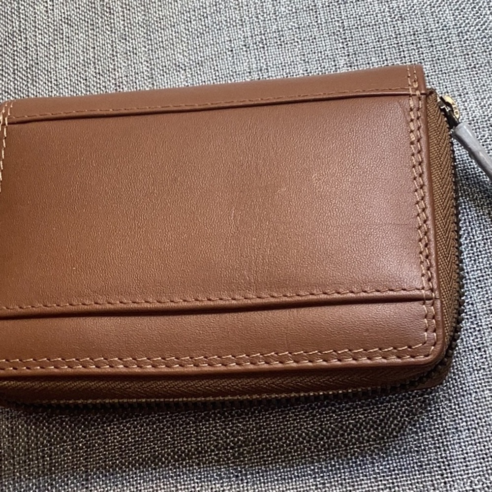 New tan brown leather wallet - Picture 5 of 13